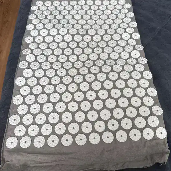 SpikeRest acupressure mat in Gray, photographed by a verified buyer in Ukraine