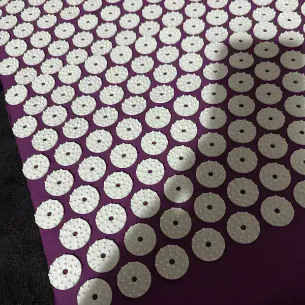 SpikeRest acupressure mat in Purple, photographed by a verified buyer in Israel